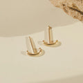 Dana Gold and Jewelry Bateau Studs 14k Gold-Filled Minimalist Earrings