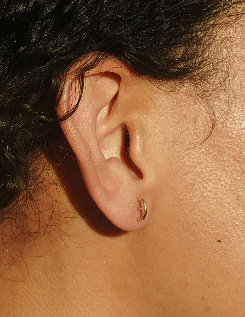 Bateau Studs – 14k Gold-Filled Minimalist Earrings