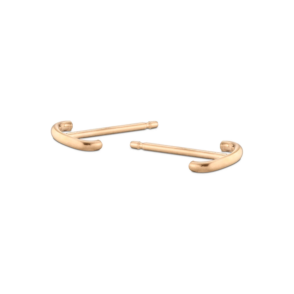 Bateau Studs – 14k Gold-Filled Minimalist Earrings