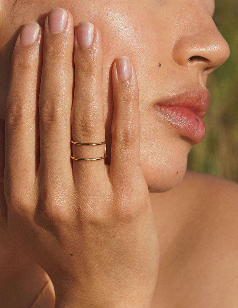 Double Dutch Ring – Sterling Silver