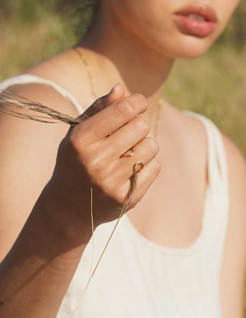 Double Dutch Ring – Sterling Silver