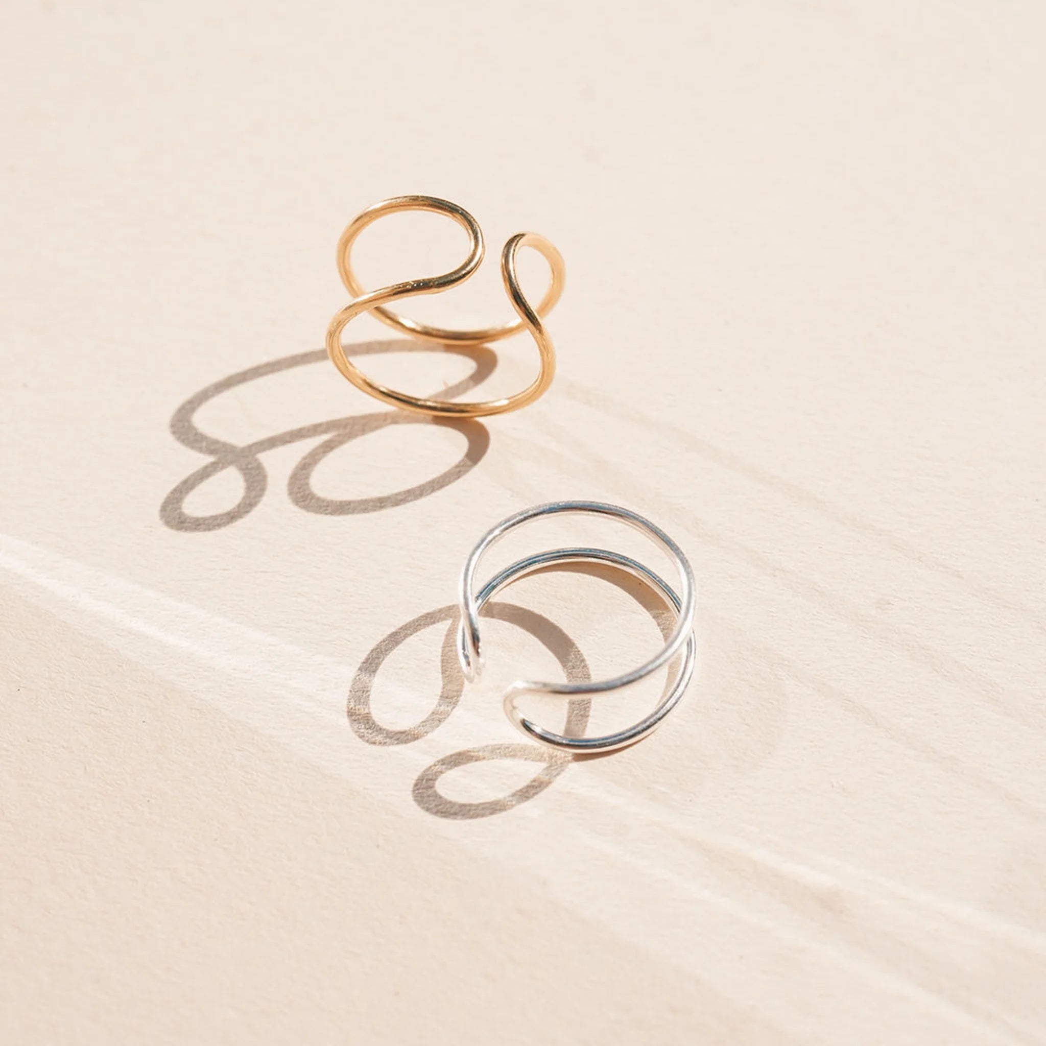 Double Dutch Ring – Sterling Silver