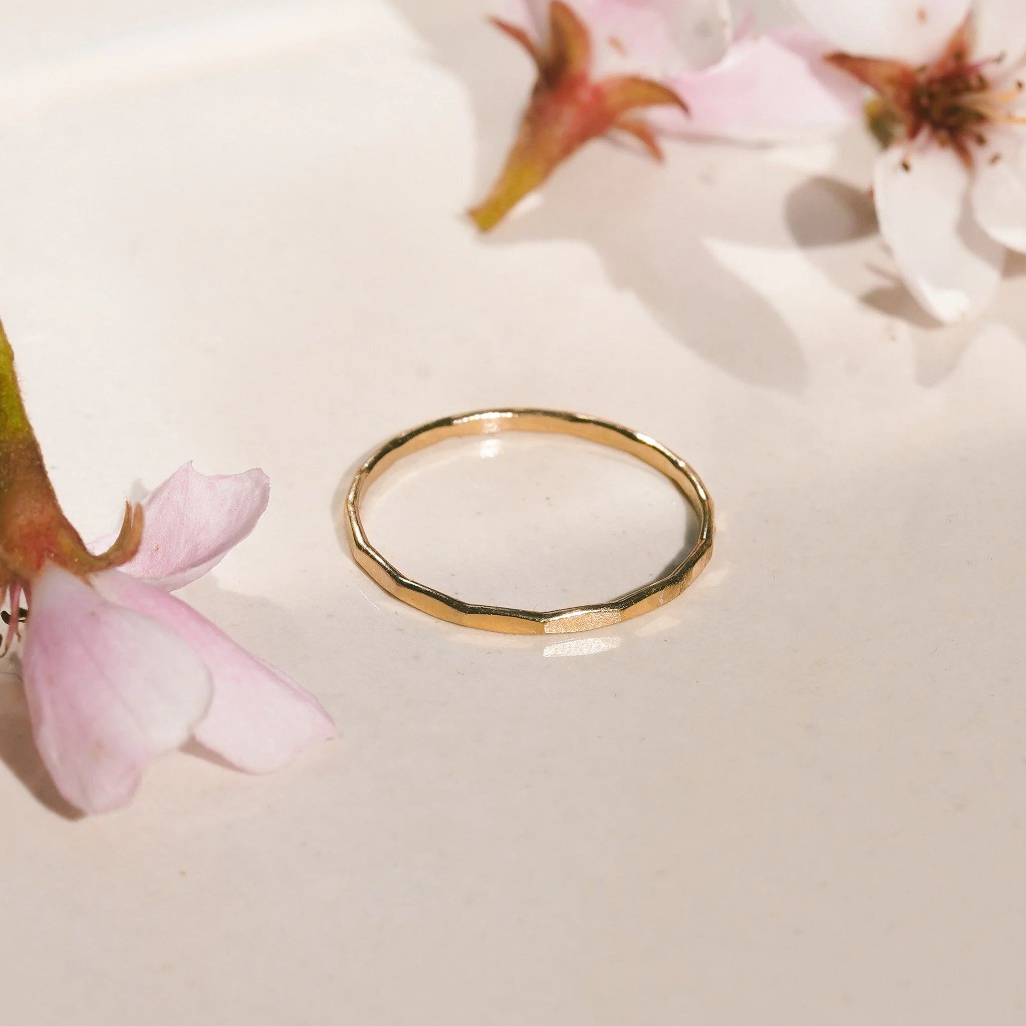 Flux Ring – Sterling Silver Faceted Ring