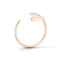 Dana gold and jewelry Halo Earrings in 14k gold-filled with CZ stone
