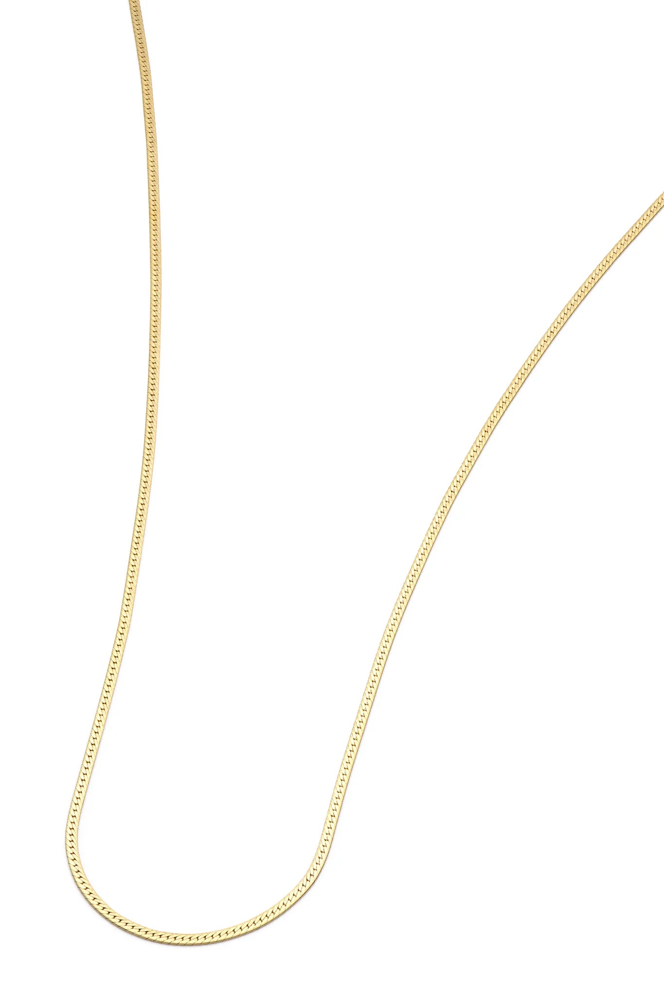 Herringbone Necklace – 14k Gold-Filled, 16" or 18" Length
