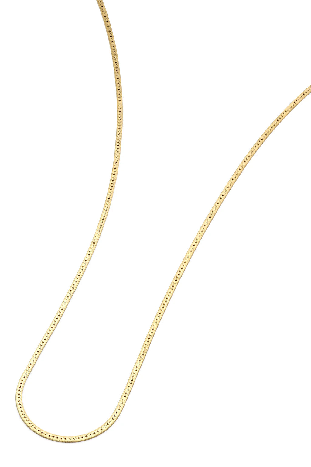 Herringbone Necklace – 14k Gold-Filled, 16" or 18" Length