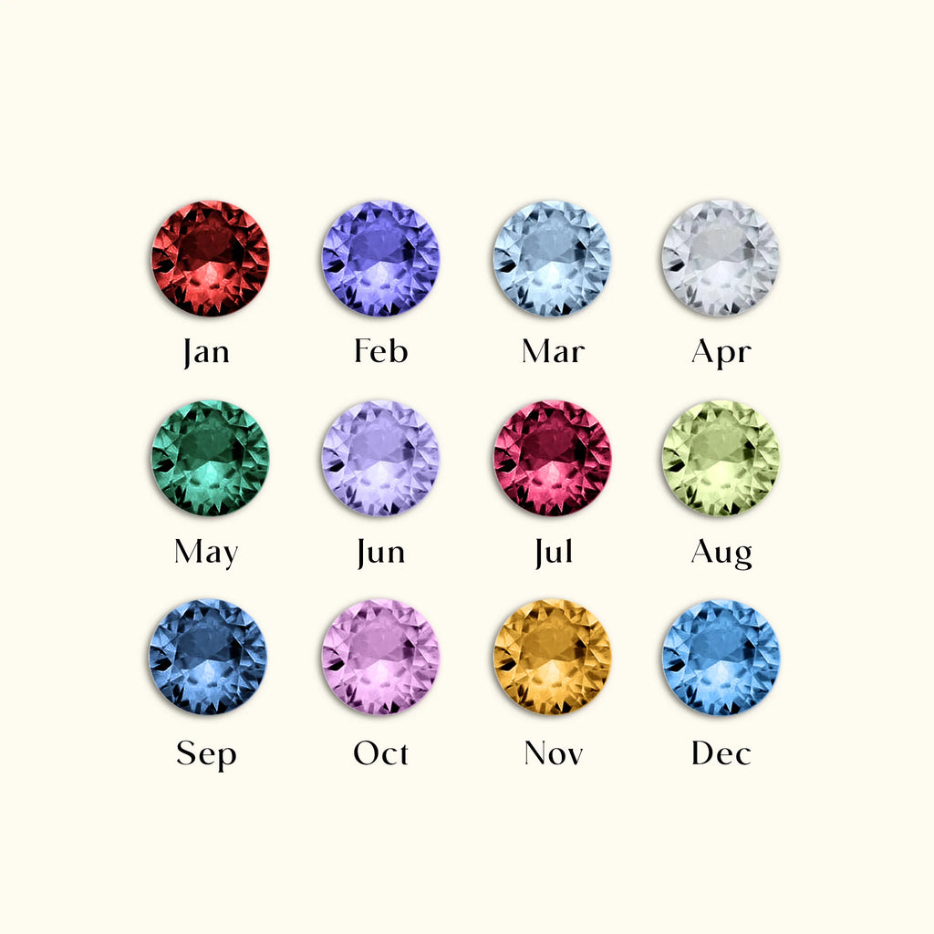 Kismet Birthstone Necklace – Sterling Silver Pendant