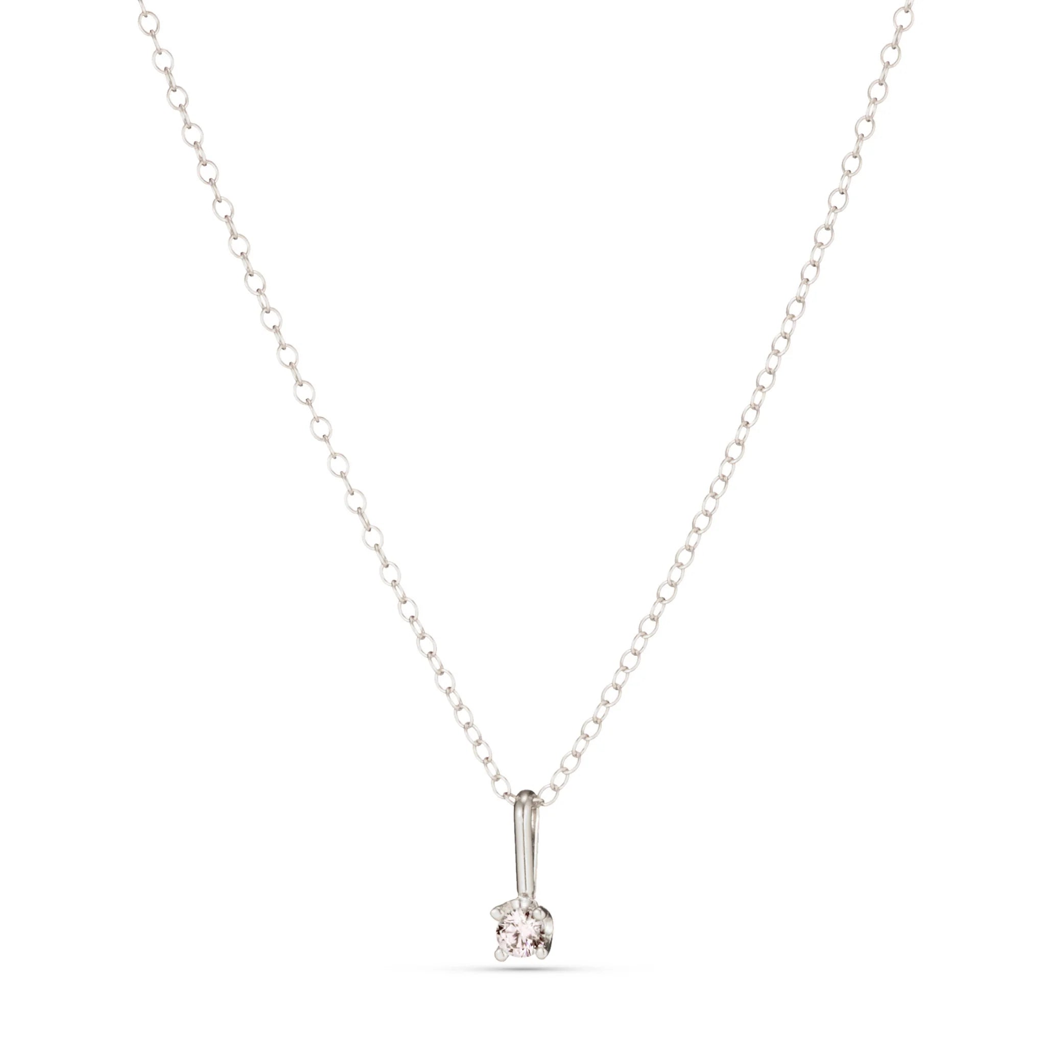 Kismet Birthstone Necklace – Sterling Silver Pendant