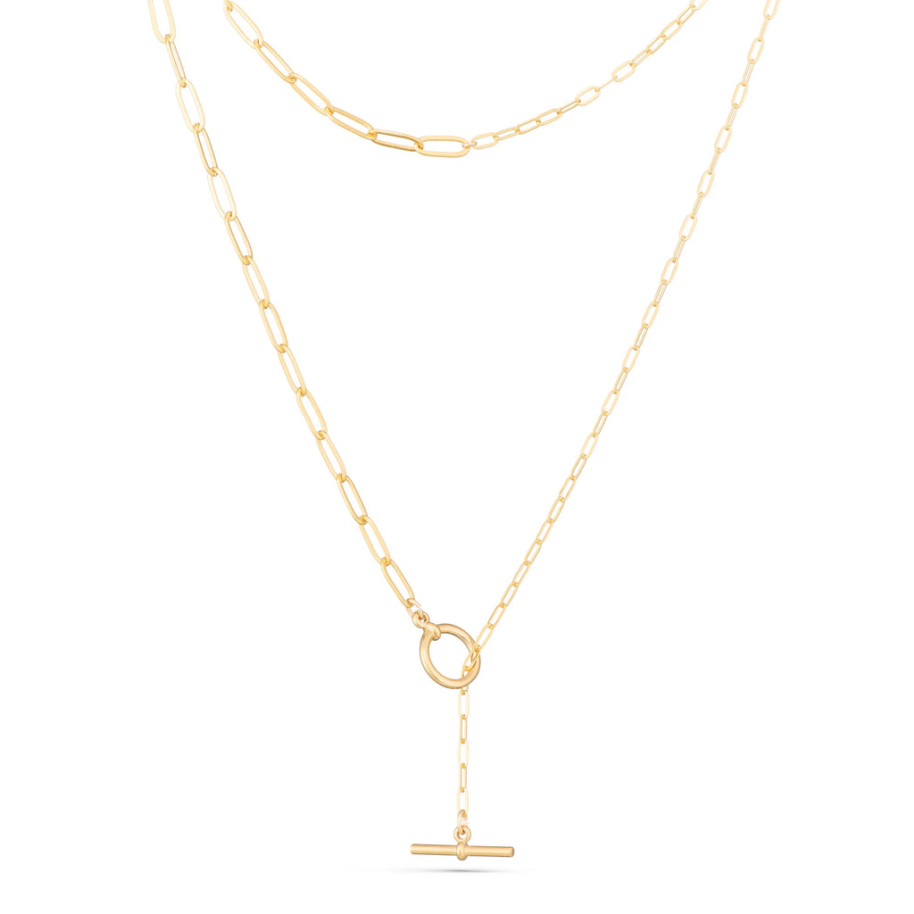 Dana gold and jewelry Mix Mix gold-plated layering necklace